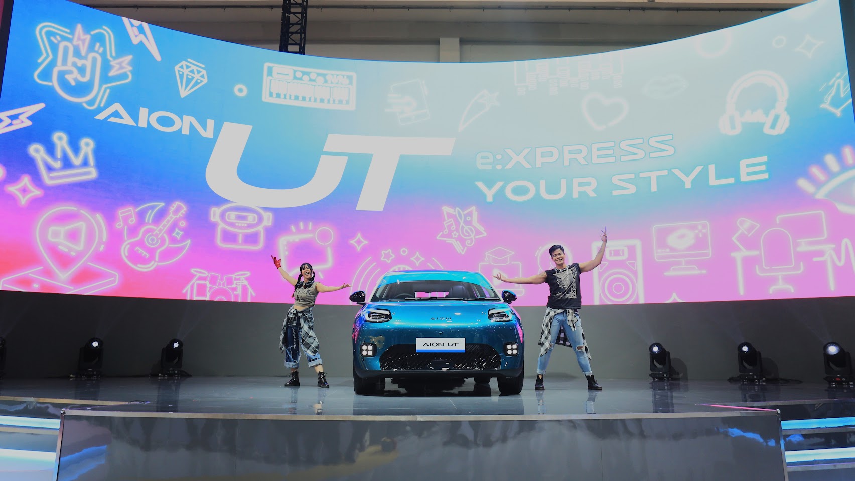 AION UT di booth GIIAS 2025